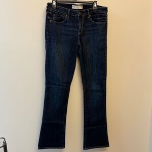 Abercrombie & Fitch Skinny Boot Jeans (Dark Wash)